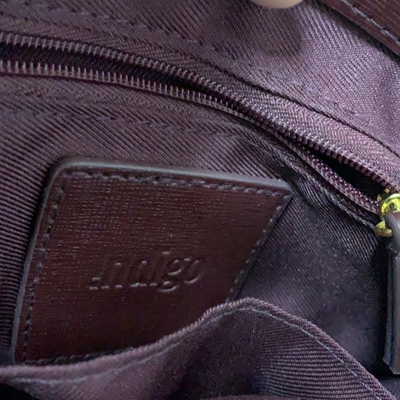 Indigo tote bag with cosmetic pouch - Picture 9 of 9